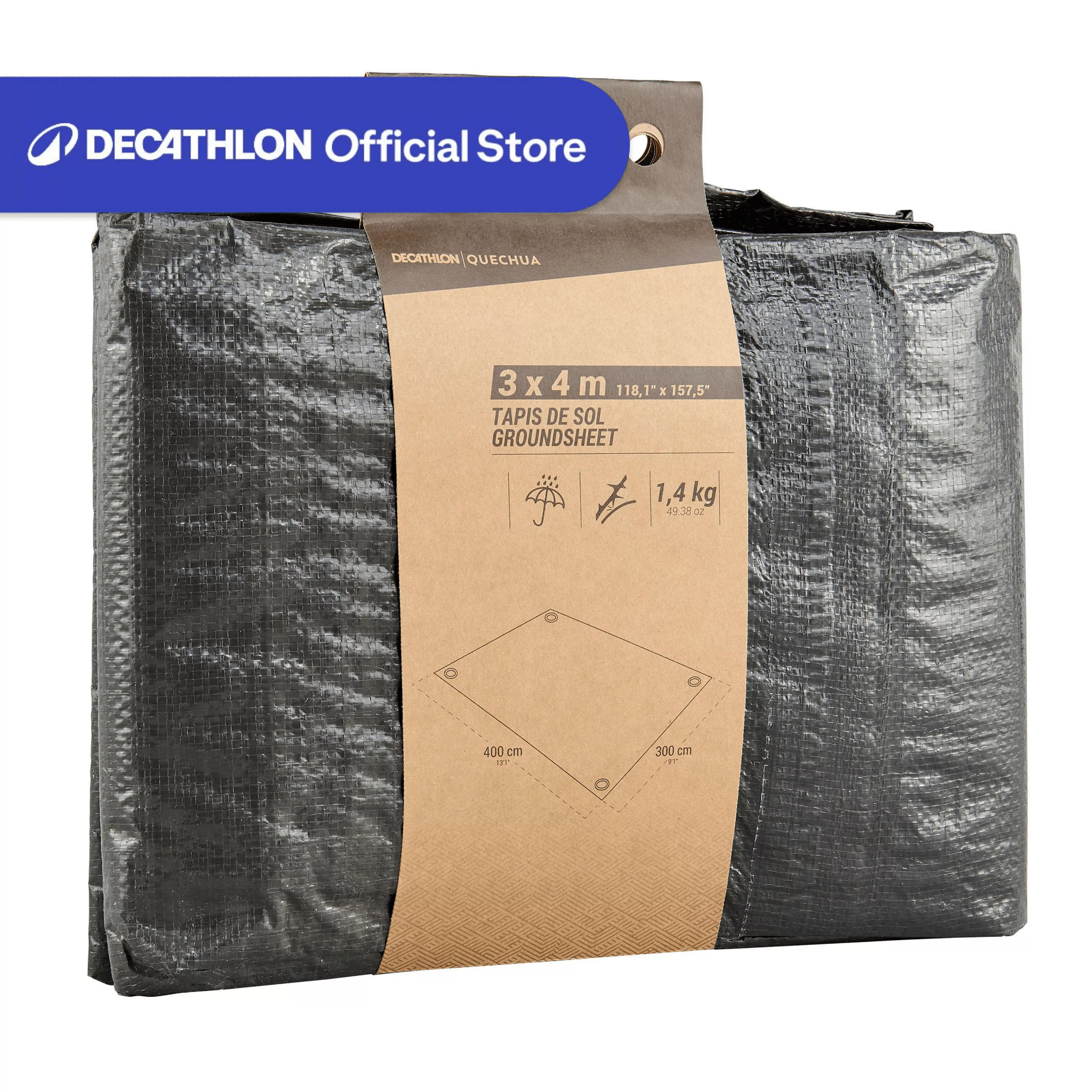Groundsheet 3 x 4 m