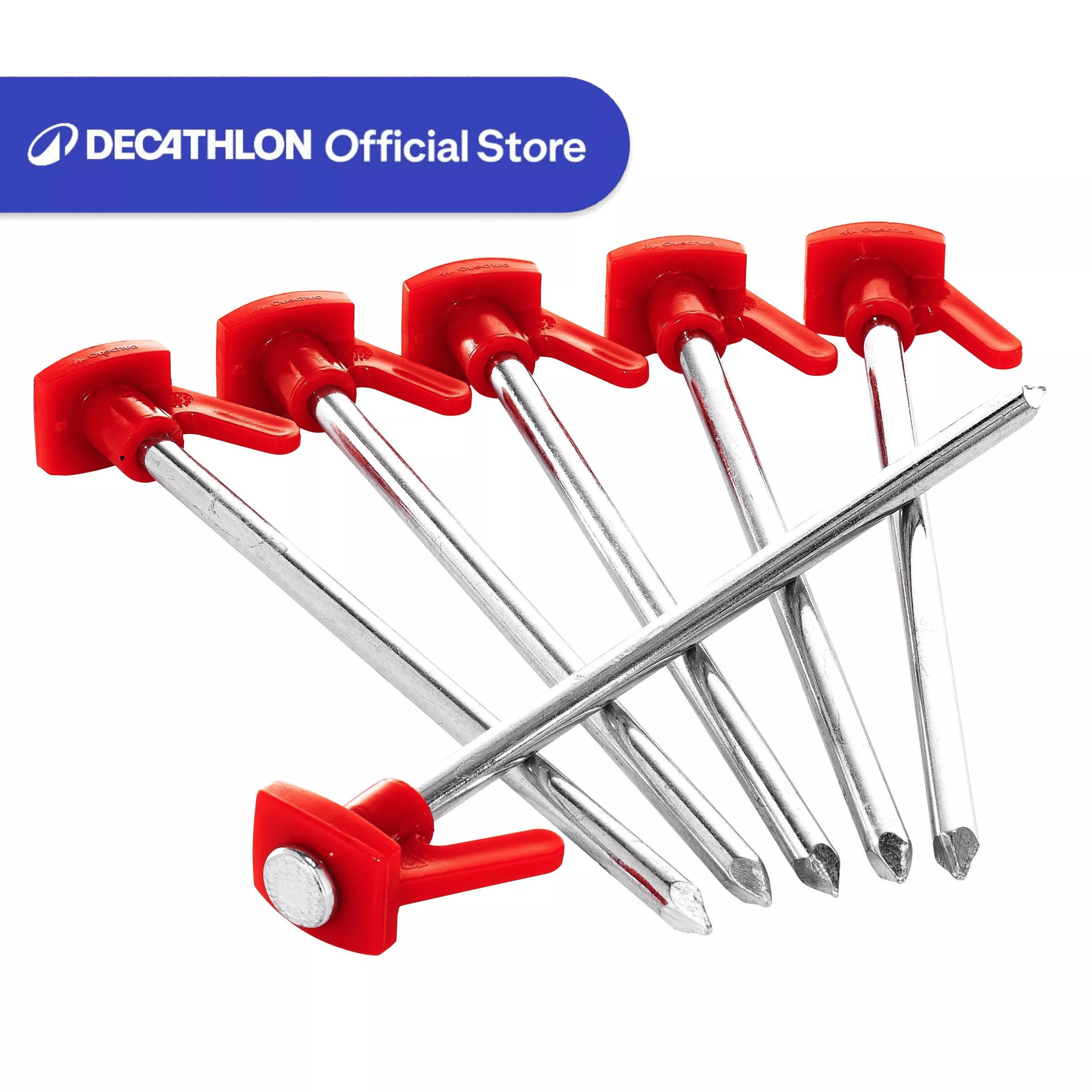 6 Tent Pegs for Hard Ground