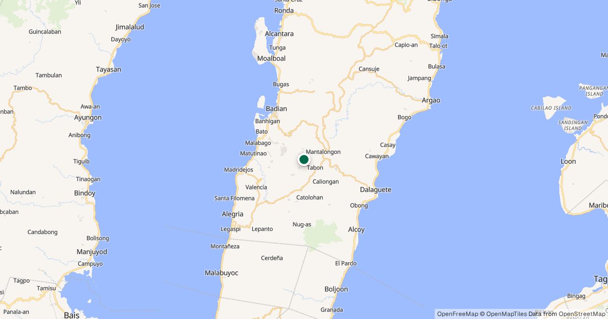 Map of Casino Peak’s location