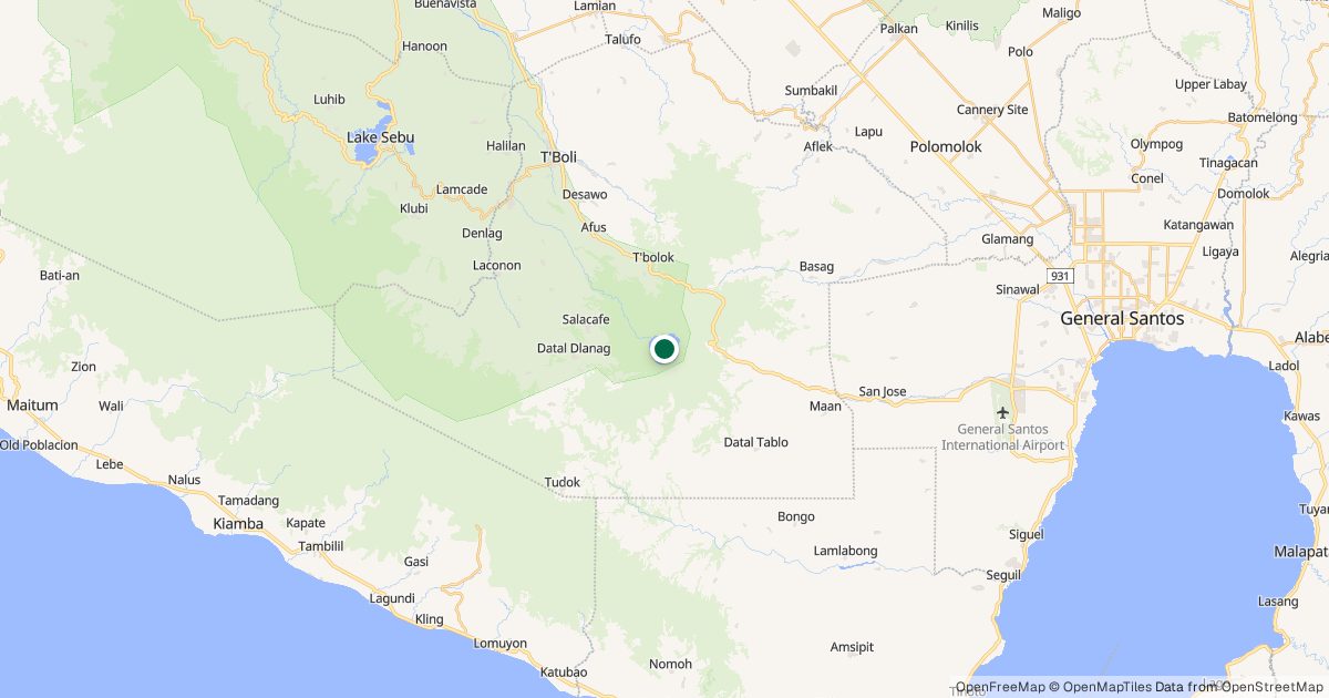 Map of Lake Holon’s location