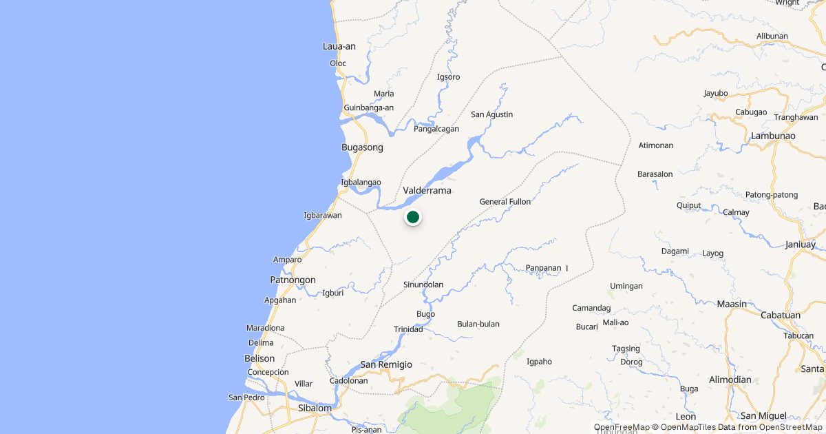 Map of Mt. Igcoron’s location