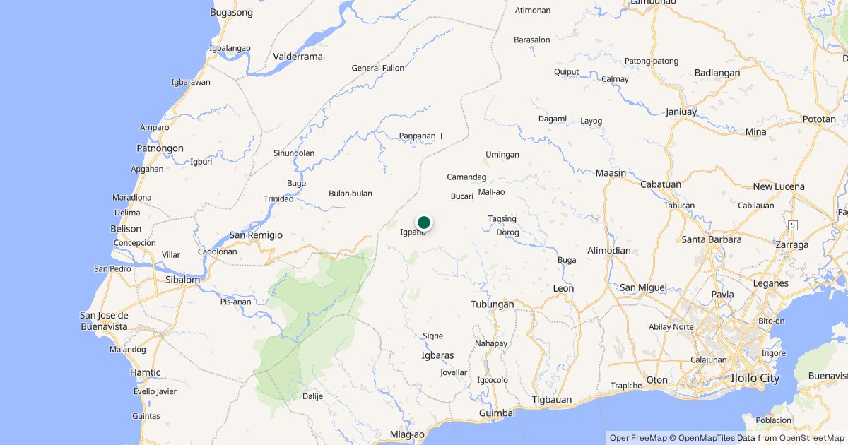 Map of Mt. Lingguhob’s location