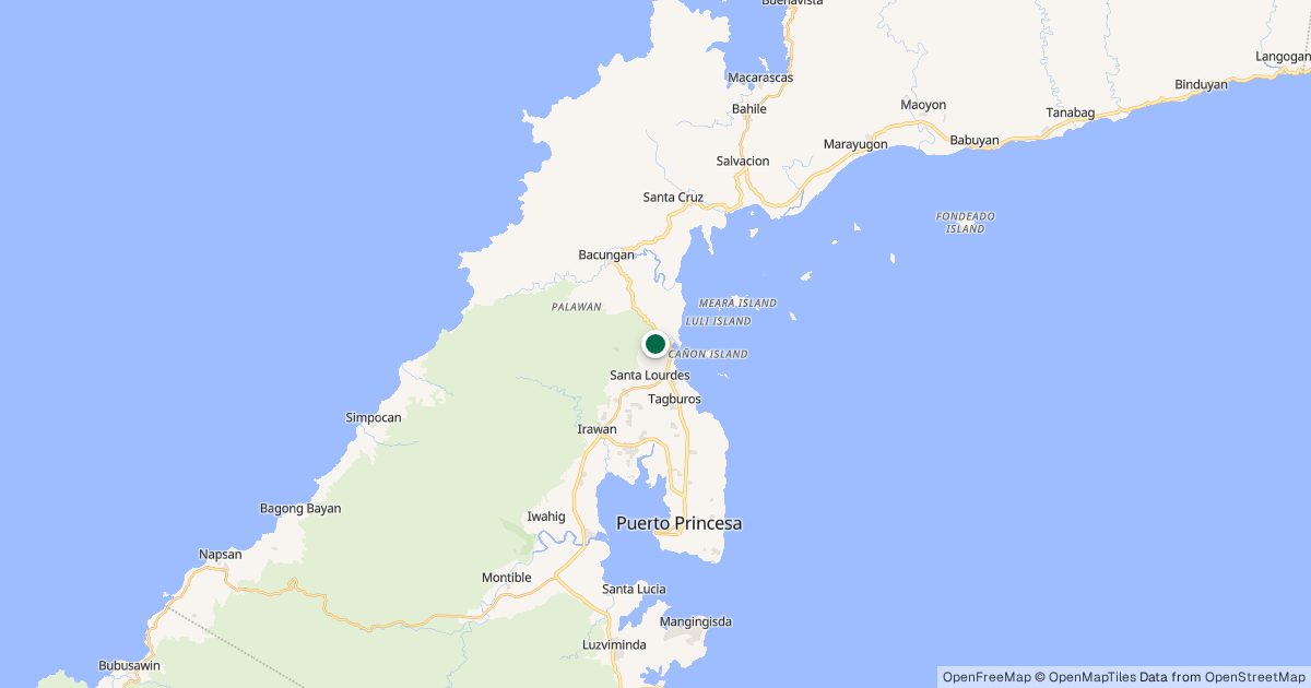 Map of Mt. Magarwak’s location