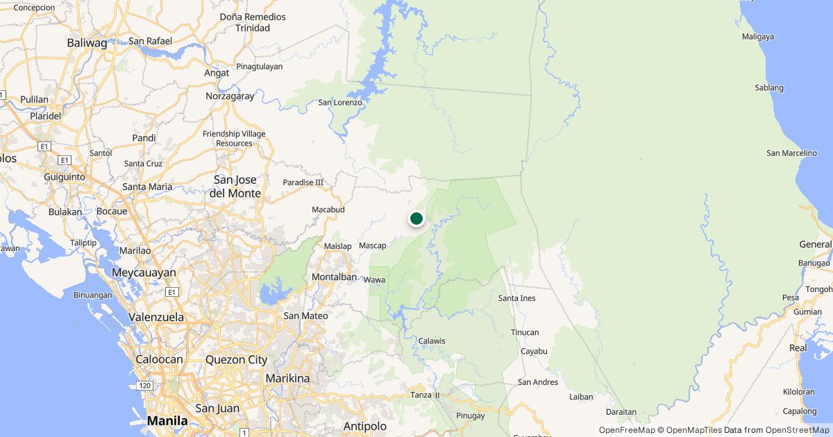 Map of Mt. Malac’s location