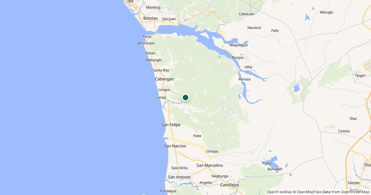 Map of Mt. Mariglem’s location