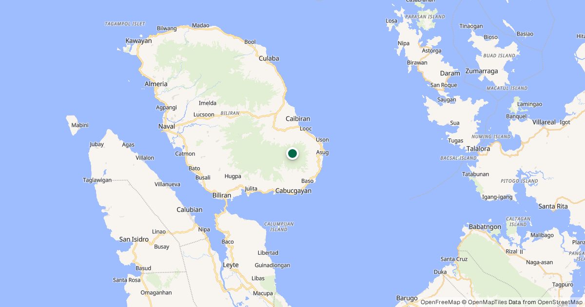 Map of Mt. Suiro’s location