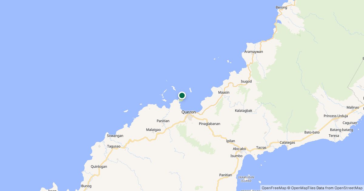 Map of Tabon Caves’s location